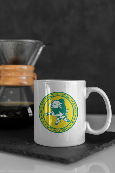 Nothing Gaslights Me Better Than USF Football Coffee Mug